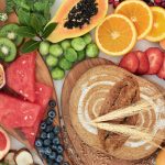 assortment of foods rich in fiber